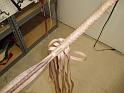 8ft Natural Tan 12 plait Morgan Style Indy Bullwhip 2 at 4ft F